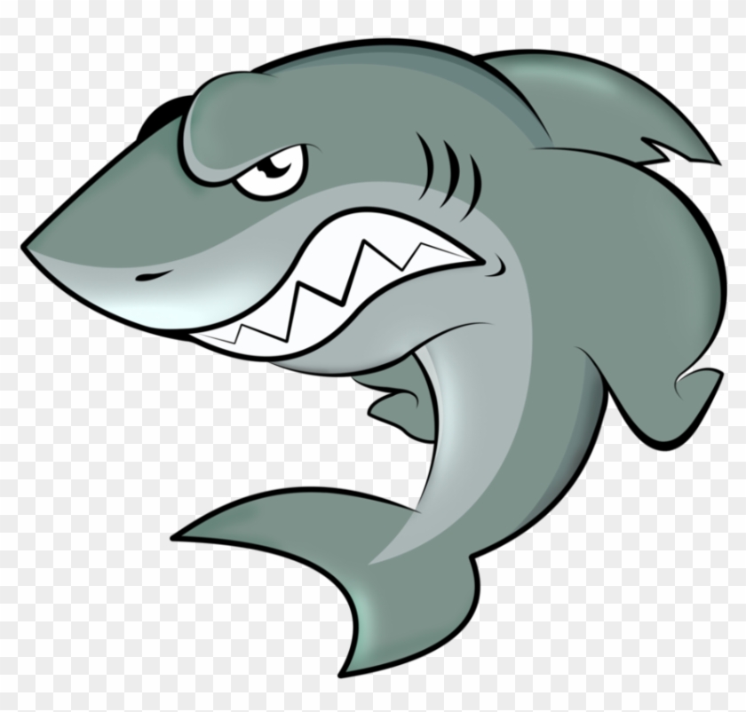 Shark 3 By Eliecer2929 - Angry Cartoon Shark #638578