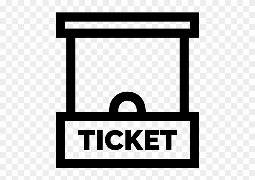 Ticket Office Free Icon - Ticket Office Free Icon #638610