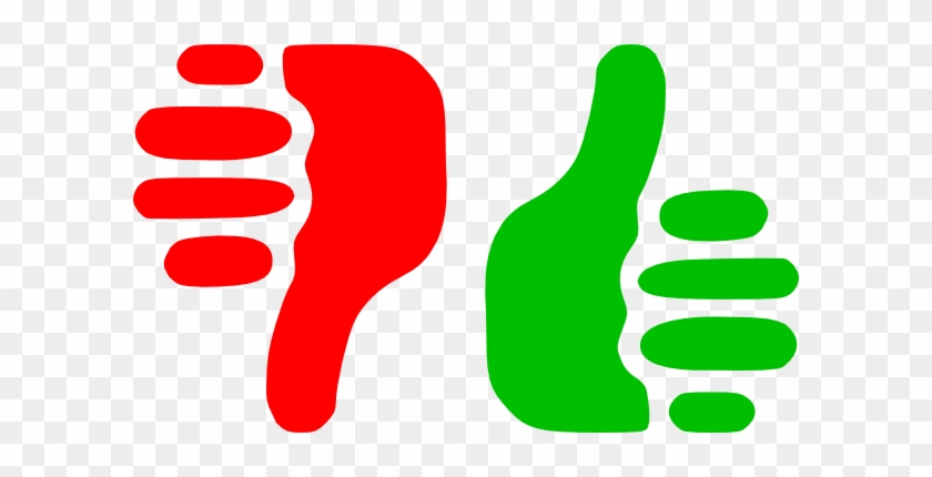 Thumbs Up Thumbs Down Clip Art At Clker Com Vector - Energy Medicine #638873