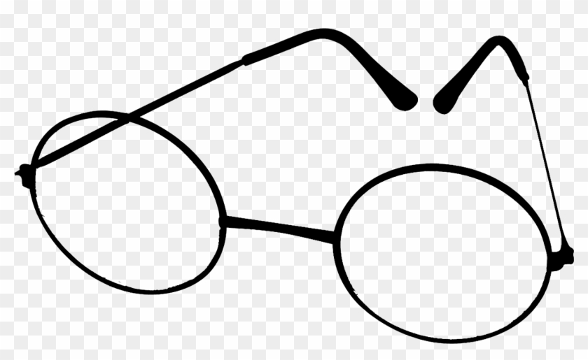 Drawn Spectacles Transparent - Harry Potter Glasses #639403