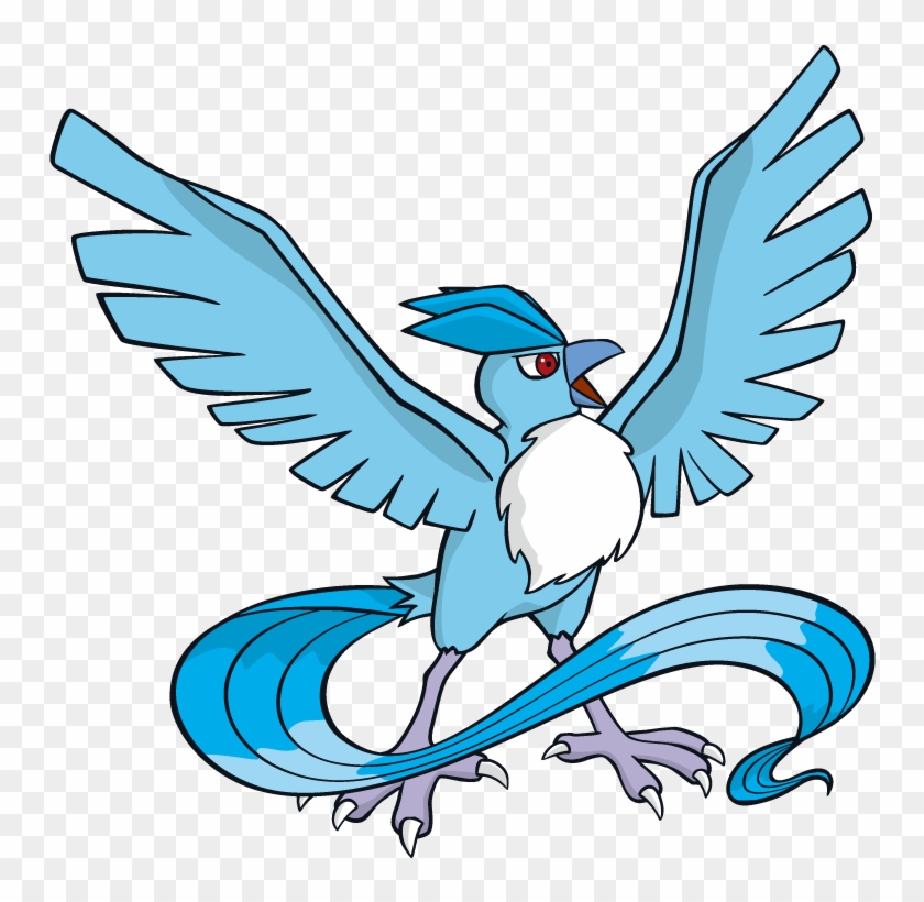 Articuno Pokemon Character Vector Art - Articuno Pokemon Character Vector Art #639418