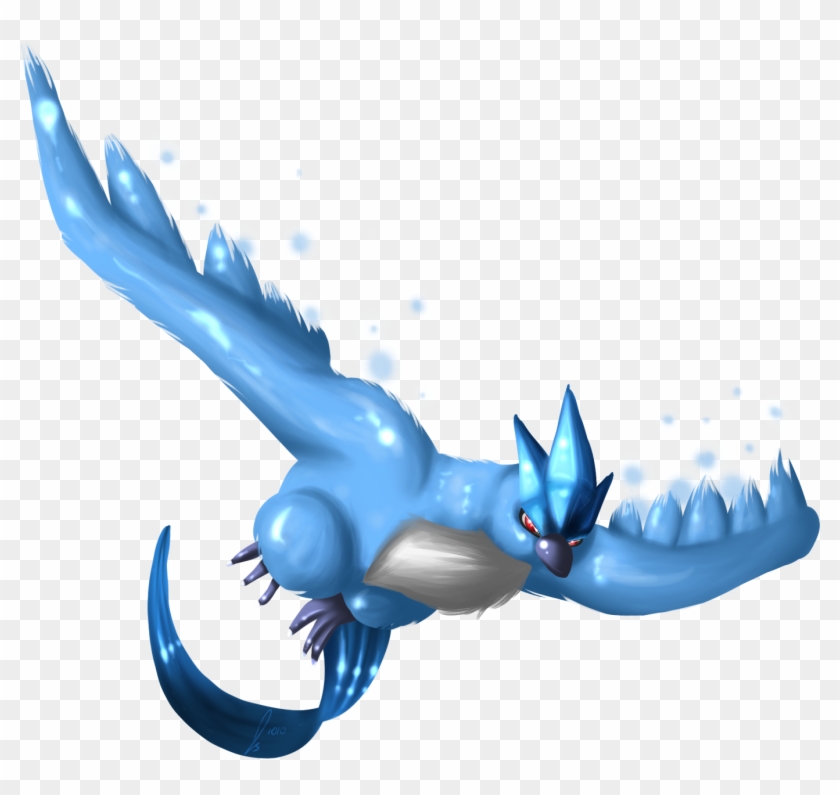 The Legendary Bird Articuno By Jaclynonacloud The Legendary - Drawing #639477