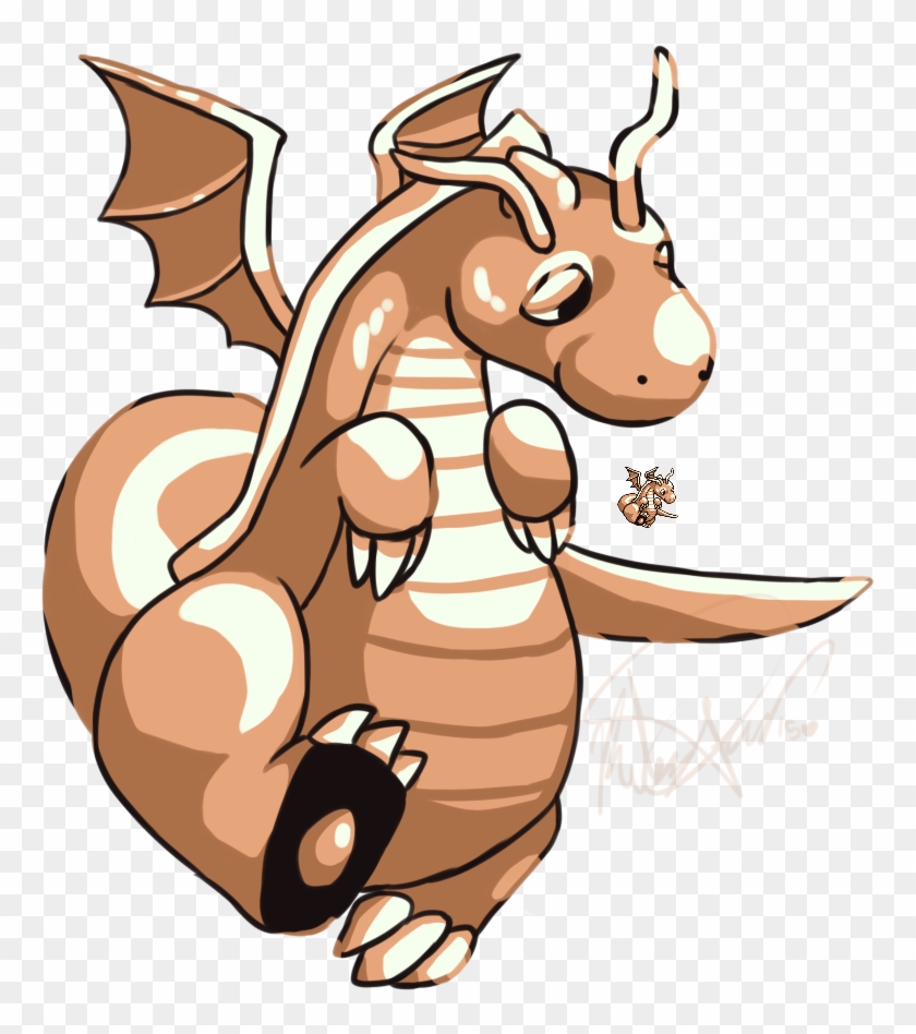 Green Dragonite - Cartoon #639721