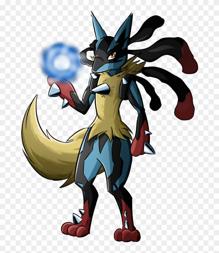 Mega Lucario / Pokemon By Veguito2b - Mega Lucario Pokemon #640001