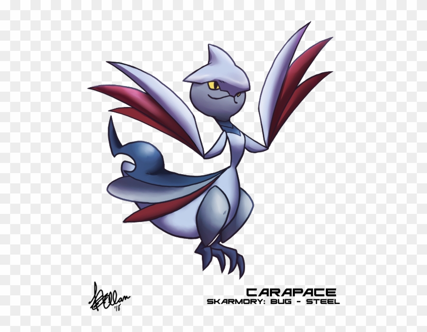 Pokemon Pkmn Leavanny Fusions Breed Breloom Skarmory - Pokémon #640153
