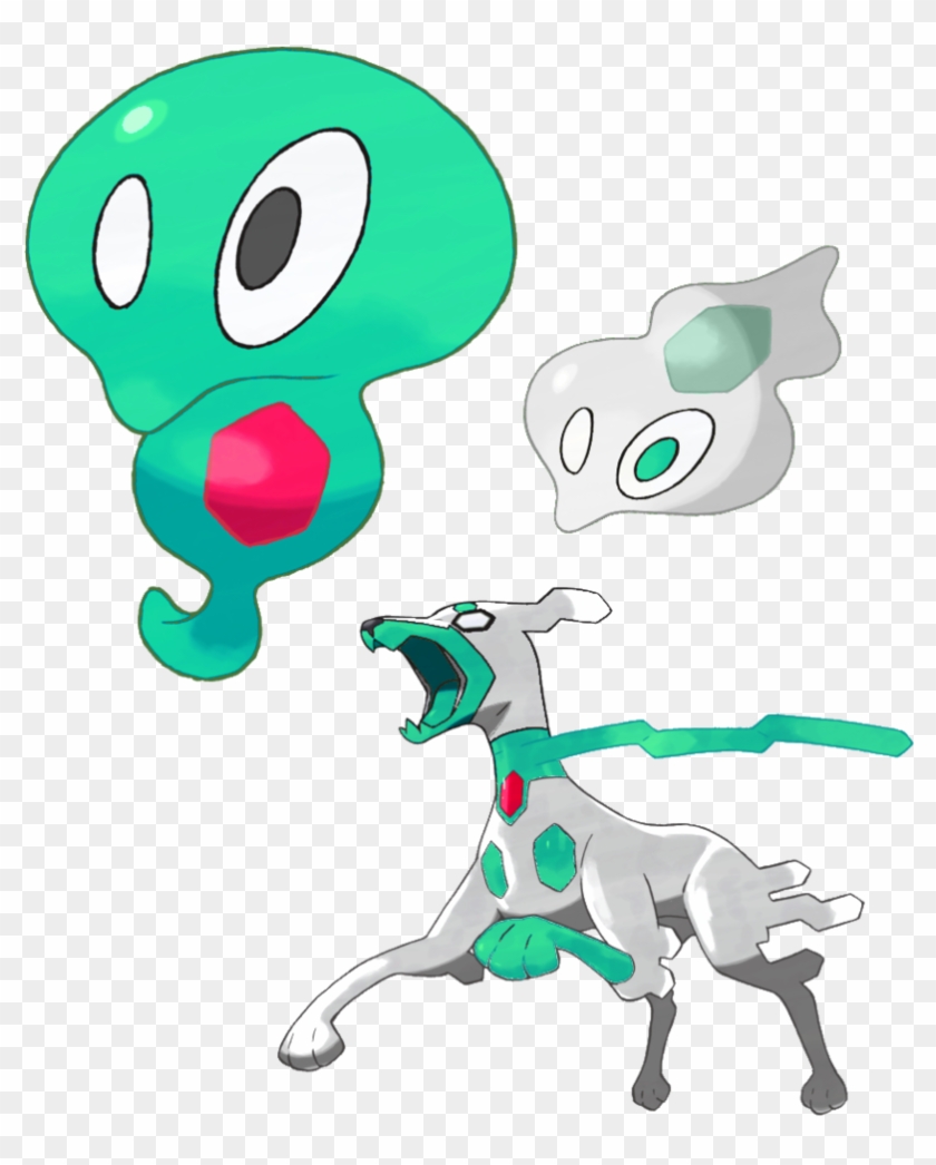 Shiny Zygarde Core, Cell, And 10% By Aurashaman - Shiny Zygarde 10 Percent #640231