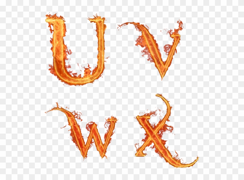 Fire U Alphabet Png #640261
