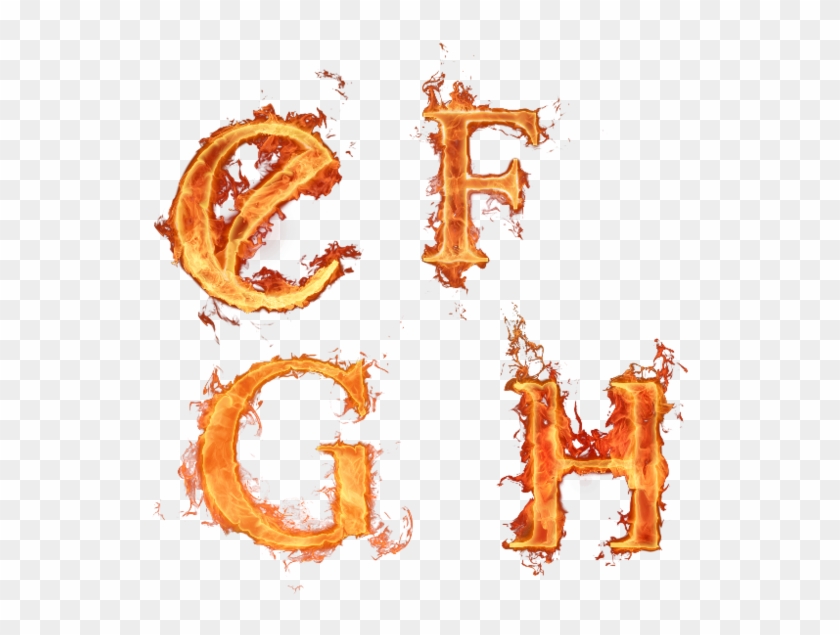 Flaming Alphabet #640340