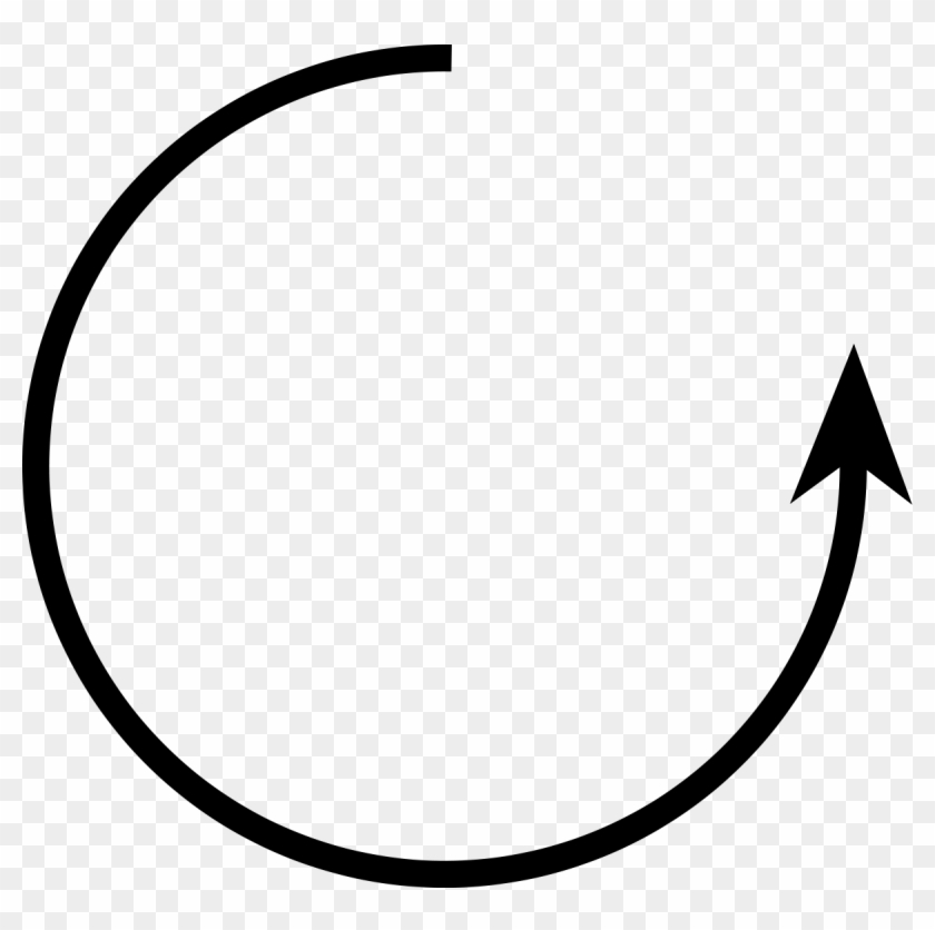 File - Counterclockwise Arrow - Svg - Counter Clockwise Symbol #640408