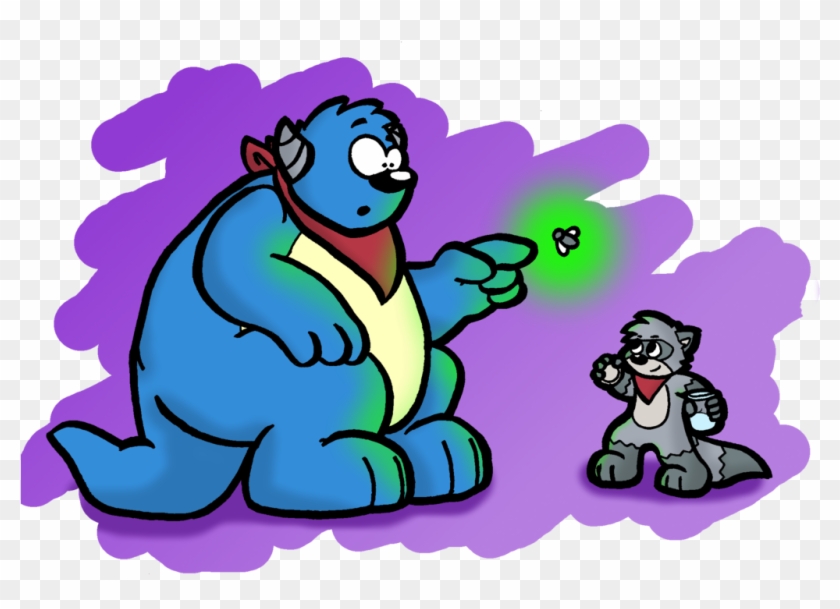 Fireflies By Cartcoon - Cartoon #640673