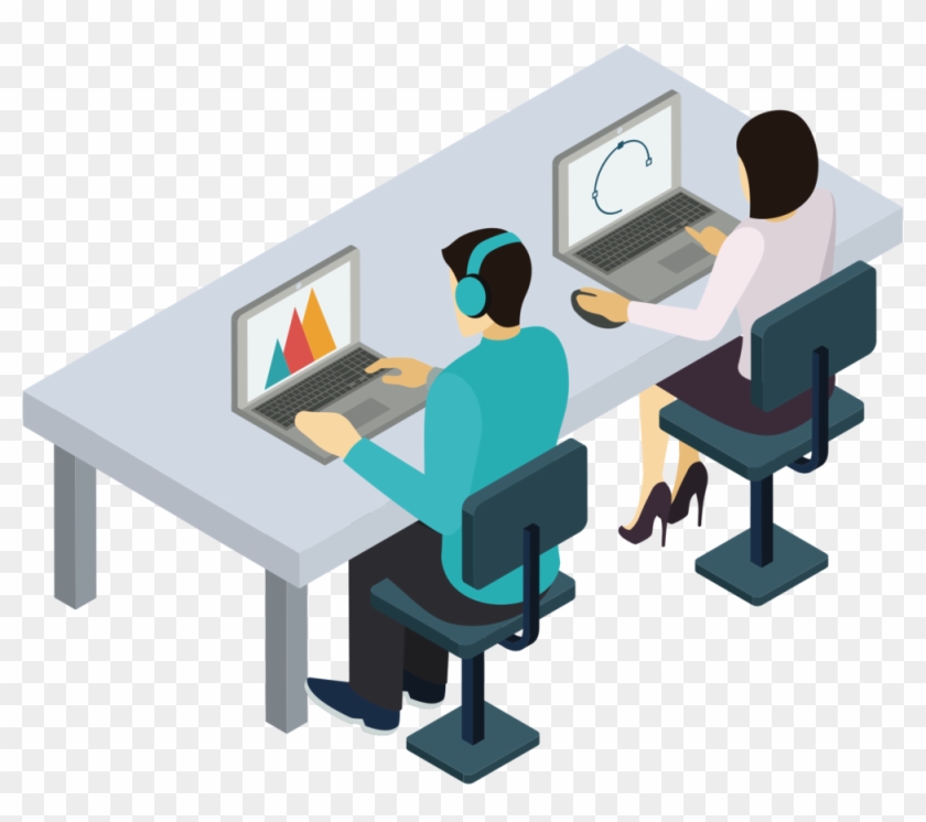 Developers Developers Developers - Coworking Isometric Interior #640990