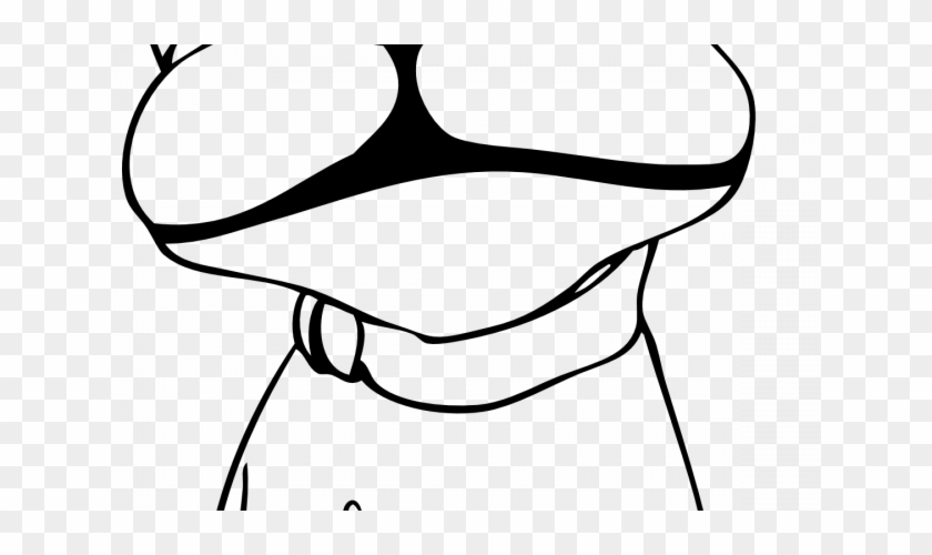 Cartoon Dog Black White Line Art Tatoo Tattoo - Cartoon Dog Black White Line Art Tatoo Tattoo #641589