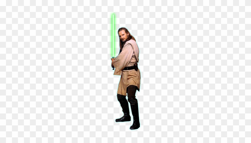 Anakin Skywalker Episode Ii - Star Wars Qui Gon Jinn Png #642391