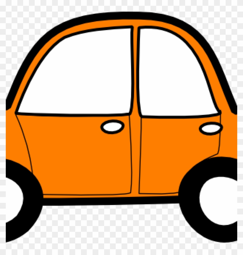Auto Clipart Auto Clip Art Clip Art Library Dinosaur - Carro Desenho Laranja Png #642502