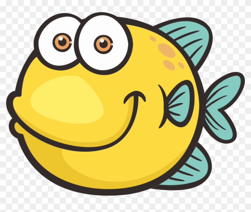 Cartoon Fish - Cartoon Fish - My Favorite Fish Coloring Book [book] #642662