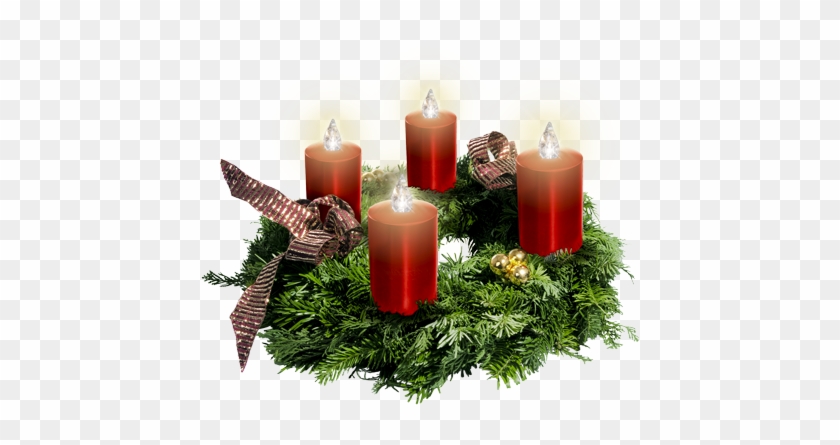 Advent - Krinner Lumix Advent 74053 Pillar Candles With Remote #643408