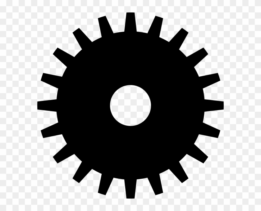 File - Gear 9 - Svg - Data Processing Icon #643462