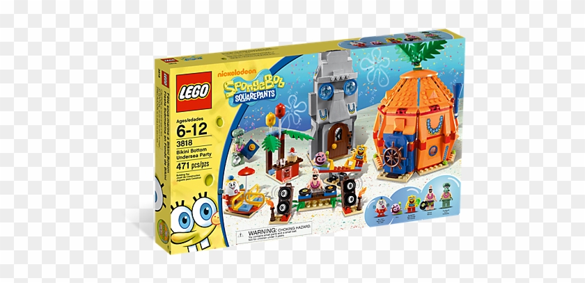 Start The Undersea Party In Bikini Bottom At Spongebob&rsquo - Lego Spongebob Squarepants 3818 Bikini Bottom Undersea #643491