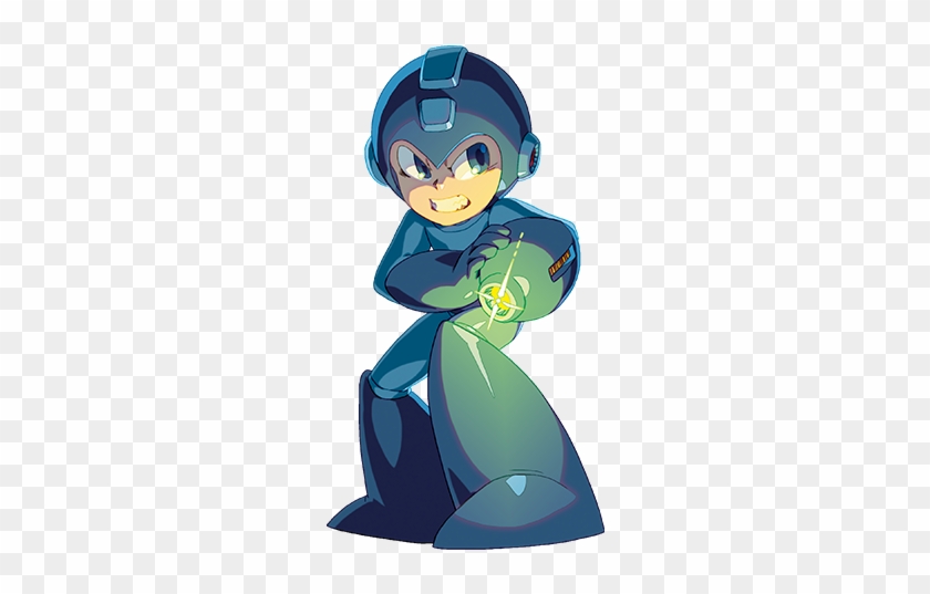 Mega Man Legacy Collection Is A Celebration Of 8-bit - Mega Man Limited Edition Giclee Art Print - Timed Sale #644172