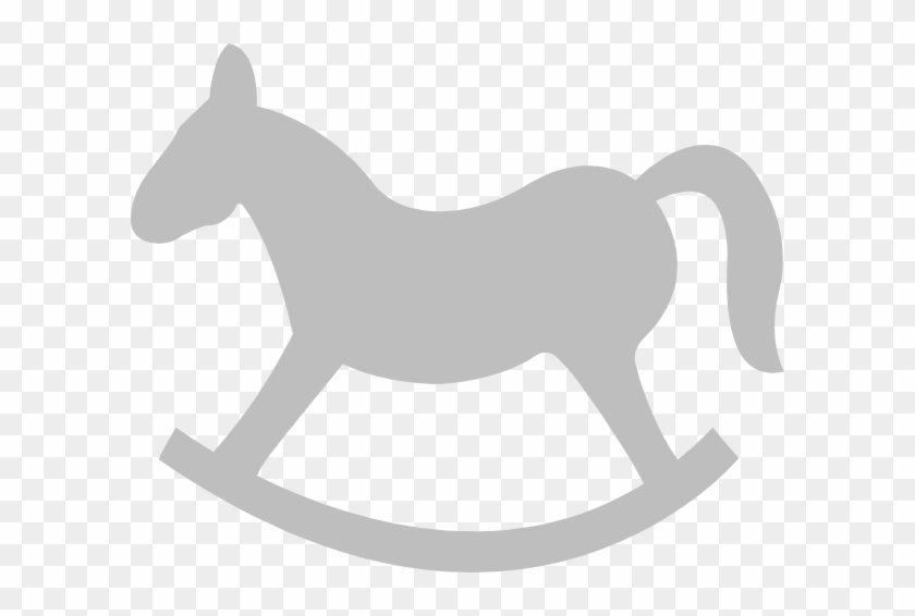 Rocking Horse Silhouette - Rocking Horse Clip Art #644540