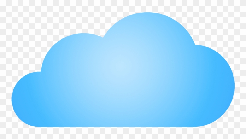 Cloud Clipart Light Blue - Heart #645208