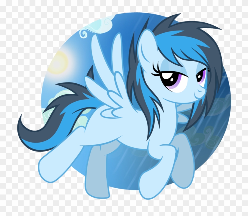 She Brings The Rain By Lugiaangel - Mlp Rainy Sky #645243