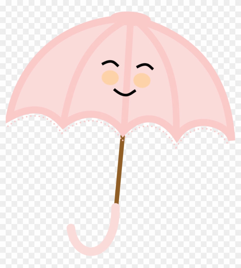 Guarda Chuva Fofo Rosa Png - Guarda Chuva De Amor Png #645372