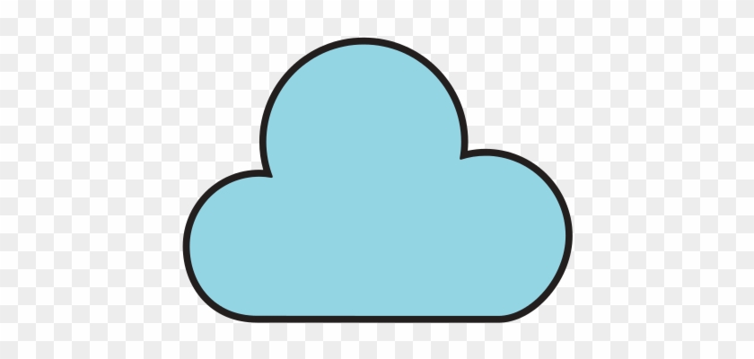 Blue Cloud Cartoon - Blue Cloud Cartoon #645435