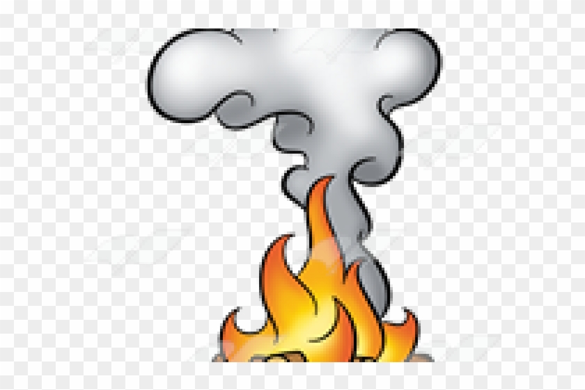 Fire Clipart Smoke - Fire #646080