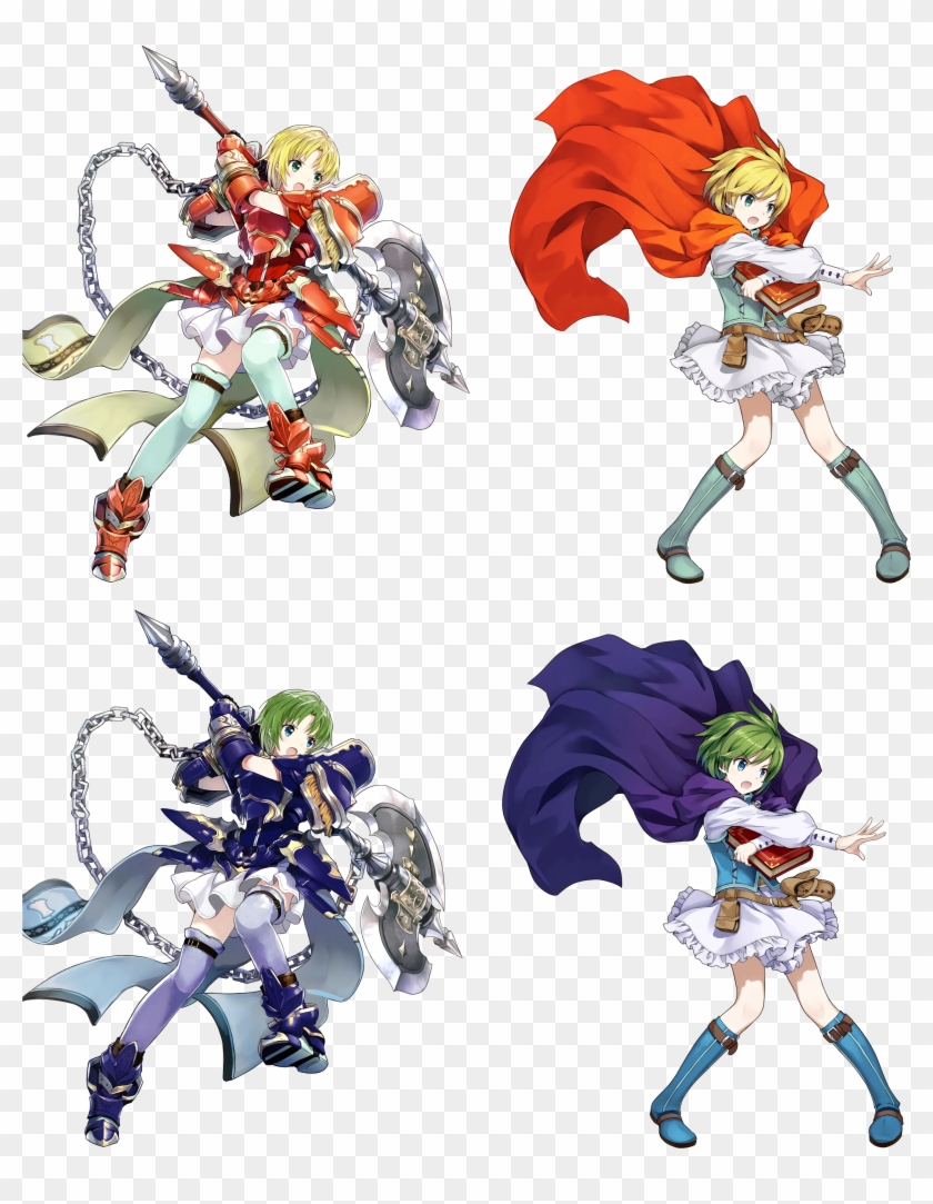 Art/fan Arti'll Do My Best Nino And Amelia Palette - Nino Fire Emblem Heroes #646103
