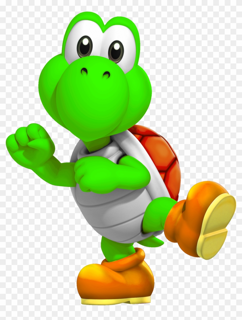 Yoshi Clipart Fantendo - Koopa Troopa And Yoshi #646468