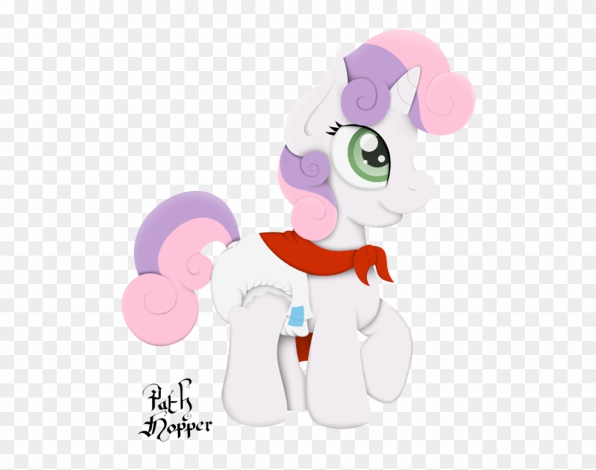 Cute Sweetie Belle Poofy Diaper - Cartoon #646485