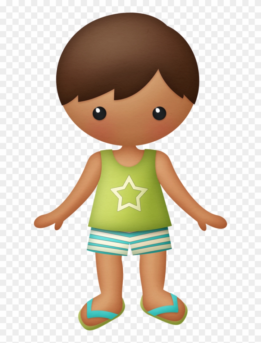 Praia, Fundo Do Mar E Etc - Summer People Clipart #646513