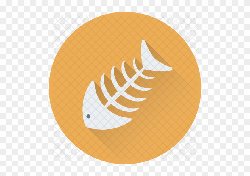 Fish Bone Icon - Fish Bone #646776