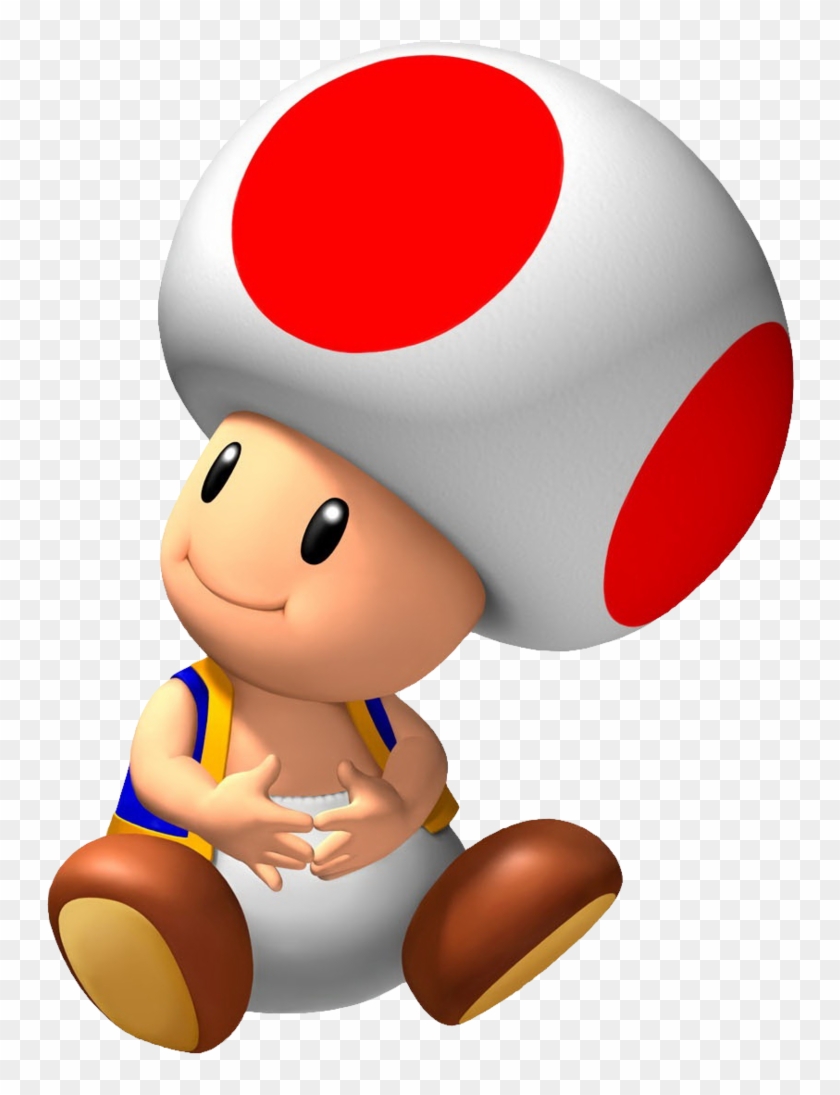 Toad Render By Superflash1980 - Baby Toad Super Mario #646871