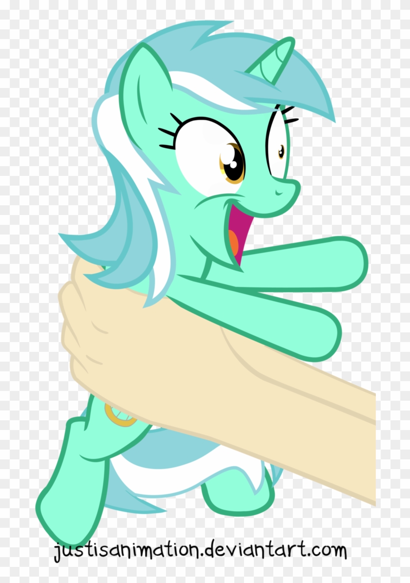 Lyra On Hands - Cartoon #646919