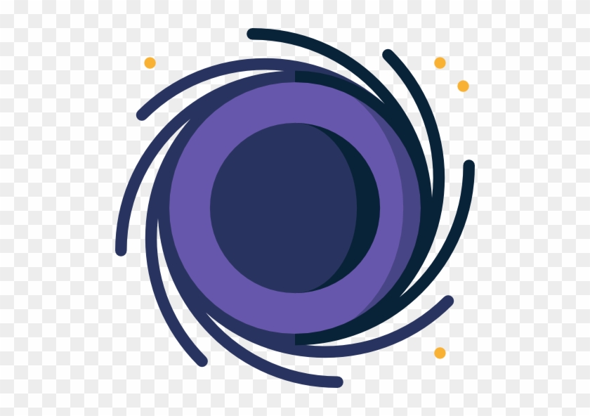Black Hole Free Icon - Black Hole #646967