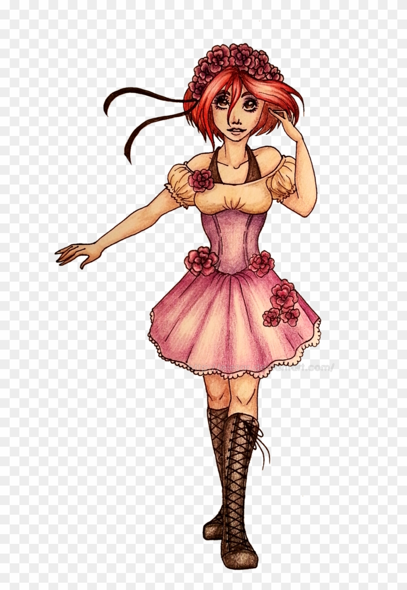 Flower Girl By Elezar - Illustration #646998