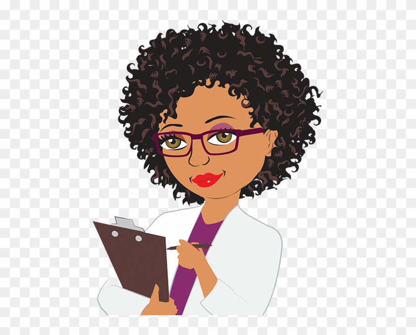 Curly Hair Scientist #647240