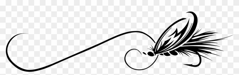 Fly Illustration - Ride Catalog Decal Sticker Fly Fishing Notebook Mobile #647261
