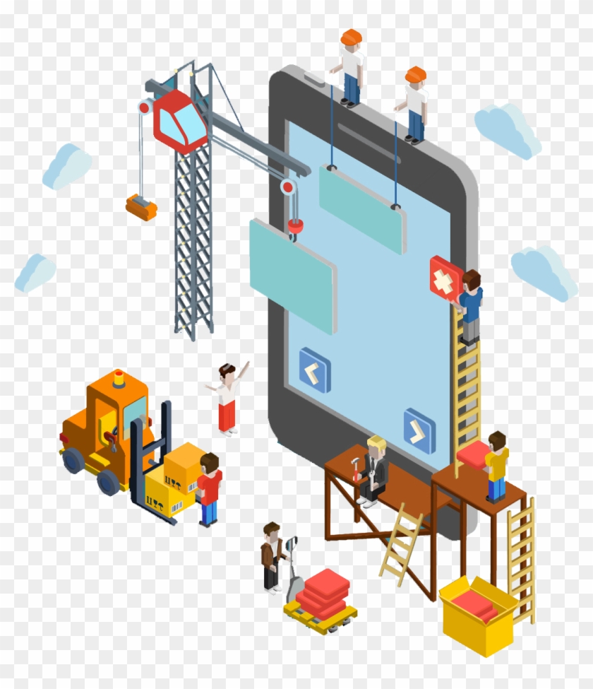 B2b Portal Developmet Service At Best Prices - Android App Development Vector #647370