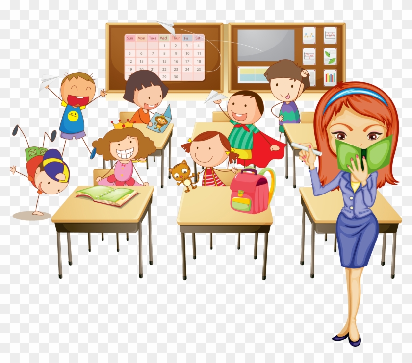 Класс - Teaching In Class Cartoon #647693
