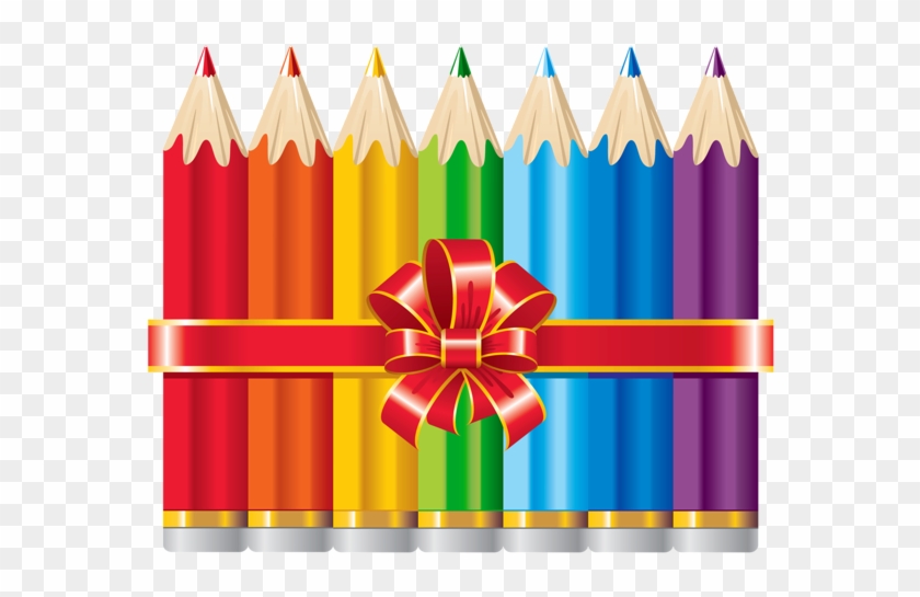 School Pencils Png Picture - Cartoon Colour Pencil Png #648148