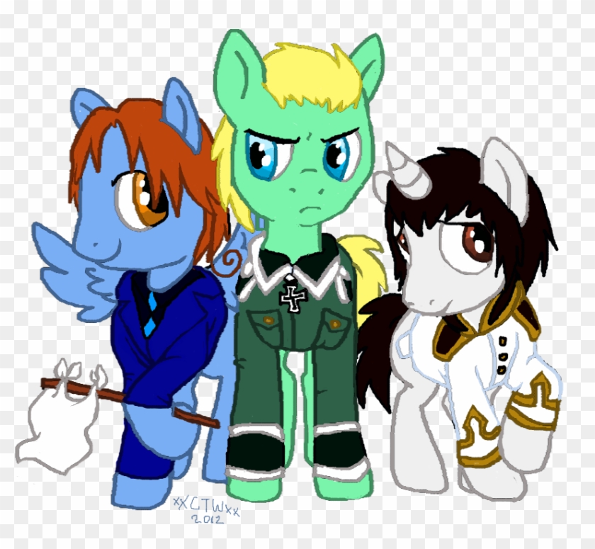 Xxcystalthewolfxx Mlp Hetalia - My Little Pony Hetalia #648803