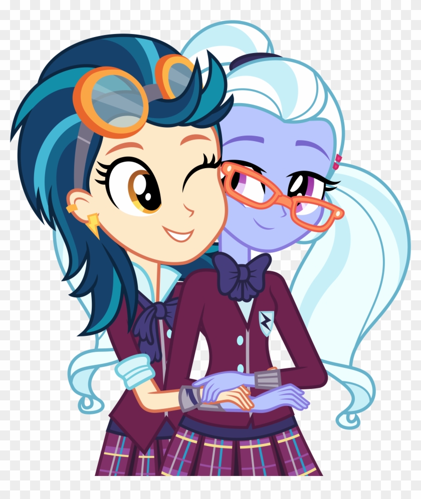 Scootaloo And Applebloom Kiss - Mlp Indigo Zap And Sugarcoat #649578