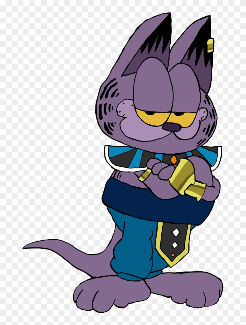 Beerus Garfield By Heardthebird - Beerus Garfield #649758