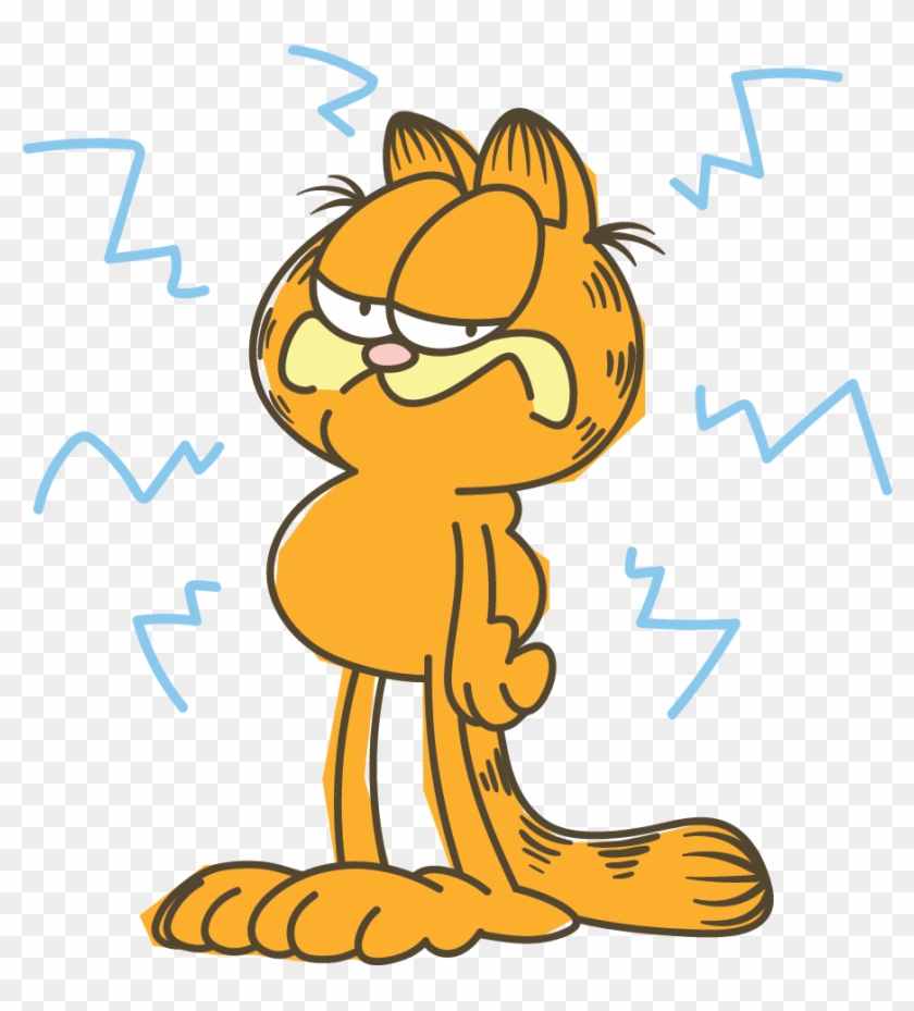 Garfield Line Stickers - Cartoon #649818