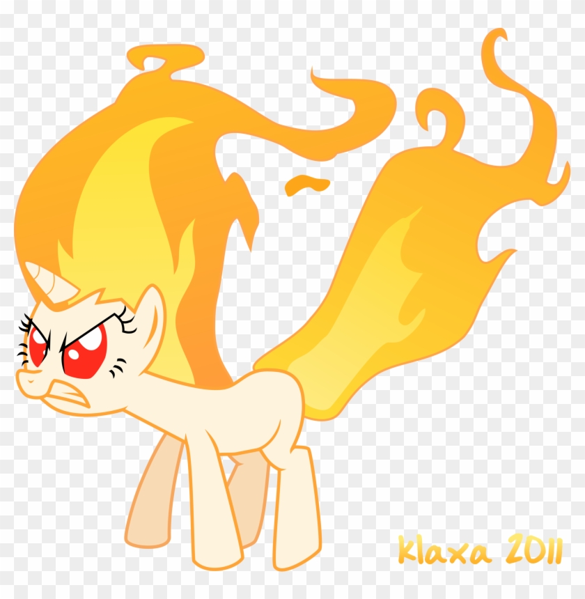 Twilight Sparkle On Fire By Klaxa Twilight Sparkle - Mlp Twilight Sparkle Fire #650252