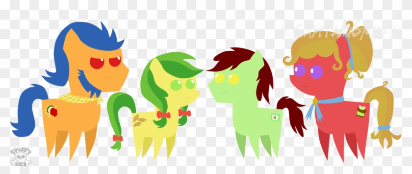 My Little Apples By Capitainsmiffy - Cartoon #650630