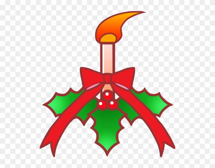 クリスマスキャンドルのイラスト - クリスマスキャンドルのイラスト #651055